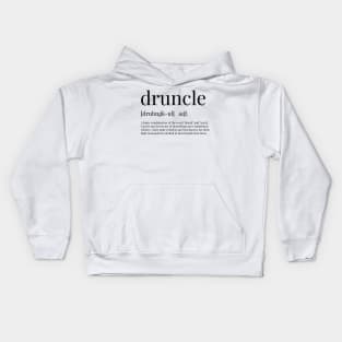 Druncle Definition Kids Hoodie